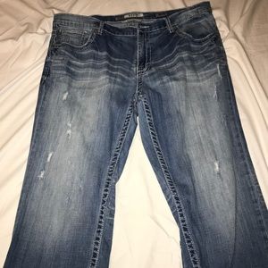 Buckle Size 40x32 Denim DKE Derek relaxed jeans